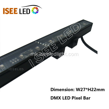 Промена на бојата DMX512 LED пиксели мега бар светло